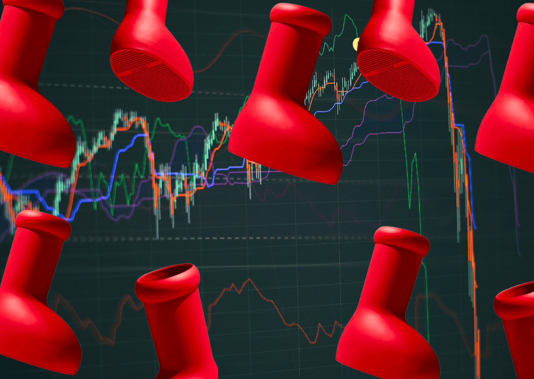 MSCHF Big Red Boot Selling Under Retail