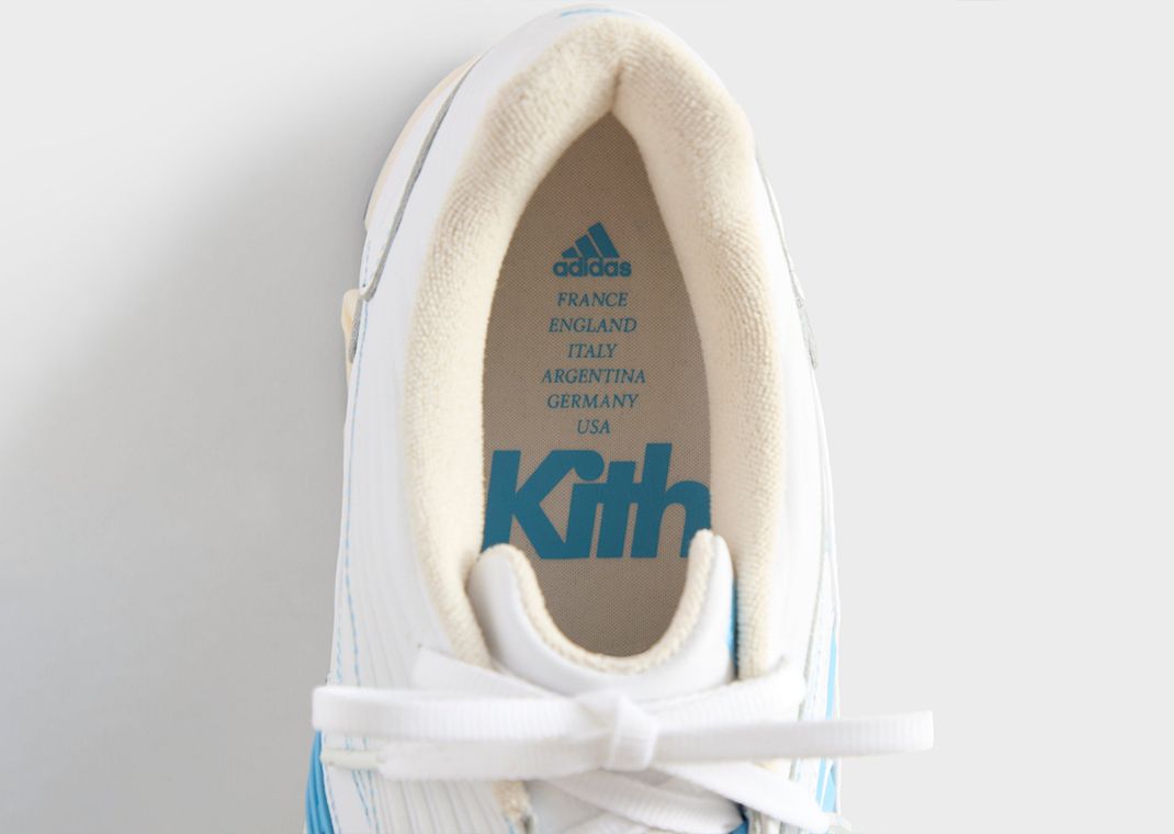 Kith x adidas Predator Megaride White Blue Top