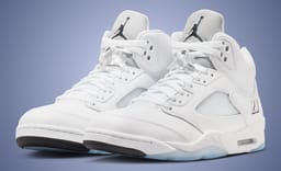 Official Images of the Air Jordan 5 Retro White Metallic are Mr. Clean Fresh