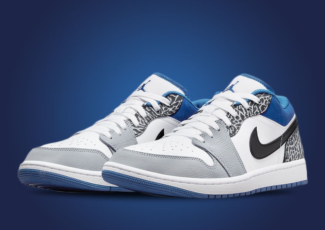 Air Jordan 1 Low "True Blue"