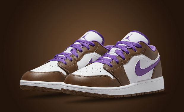 We're Getting Mocha Vibes From The Air Jordan 1 Low Palomino Wild Berry