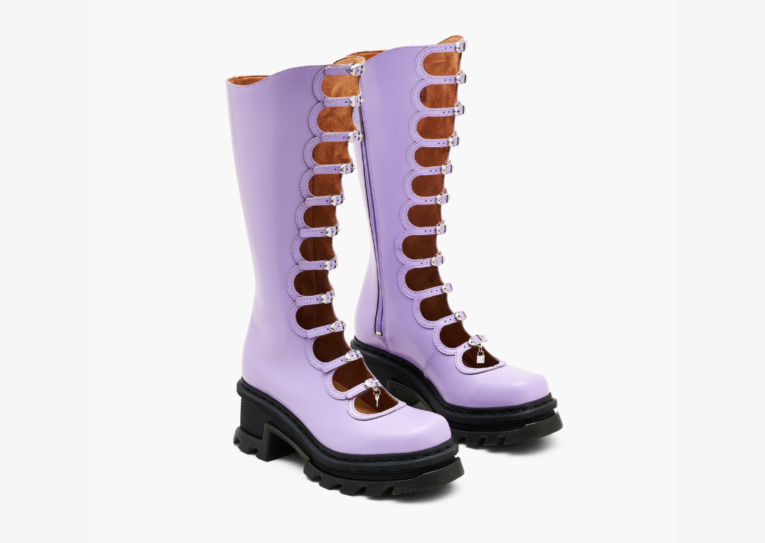 Marc Jacobs x Dr. Martens Kiki Boot Lavender