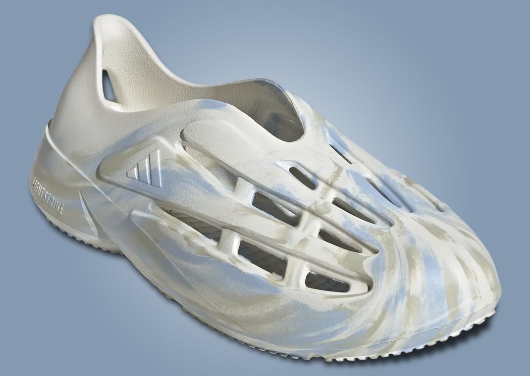 The adidas Lightblaze Moc Off White Glow Blue Releases