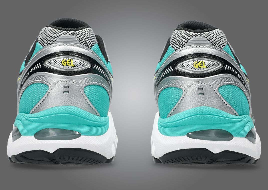 Asics GT-2160 Teal Gold Heel