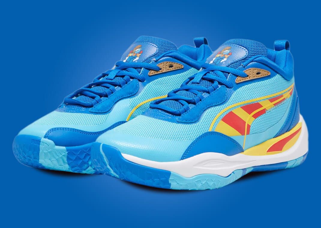 The Smurfs x Puma Playmaker Pro