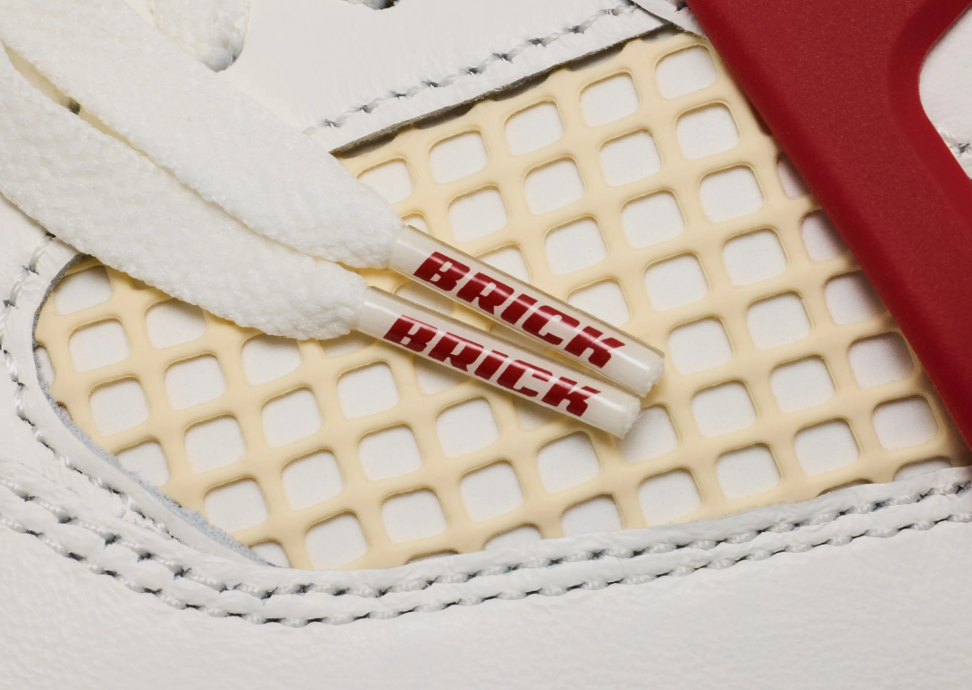 Nigel Sylvester x Air Jordan 4 Retro Brick After Brick - Detail
