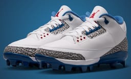 Jordan Brand Brings the Air Jordan 3 True Blue to the Baseball Field