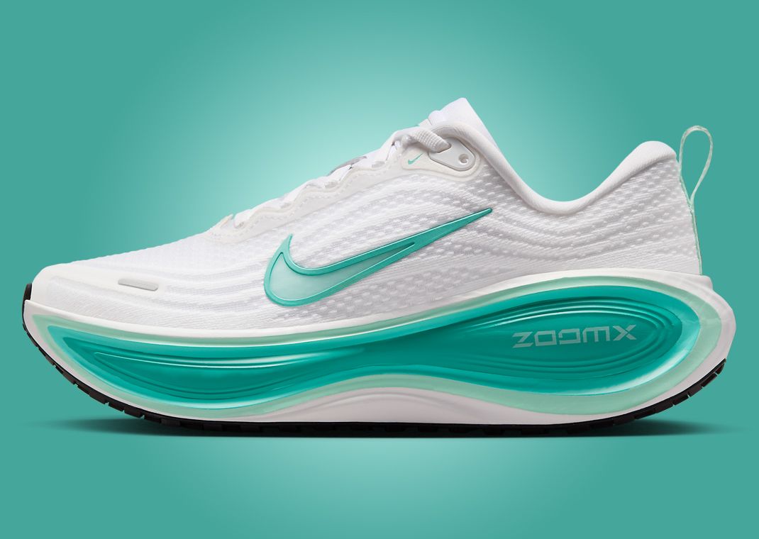 Nike Vomero Plus White Bleached Turquoise (W) Lateral