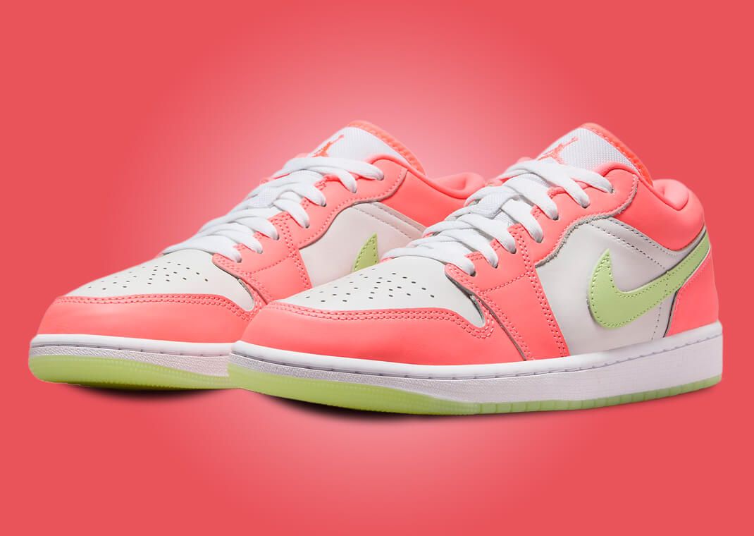 Jordan 1 Low SE Lava Glow Barely Volt