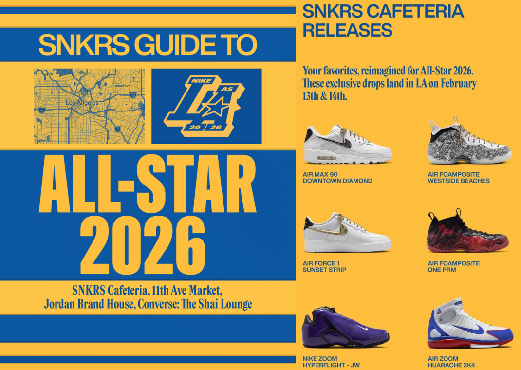 Nike All-Star Weekend Locations & Exclusive Drops