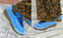 SOULGOODS’ Collapsible Nike Homescape adds a Blue Leather and Olive Green Colorway