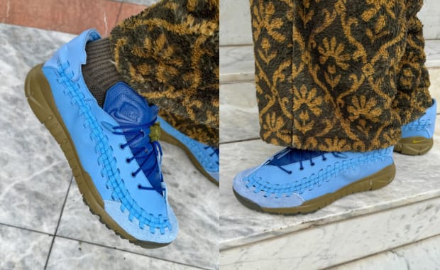 SOULGOODS’ Collapsible Nike Homescape adds a Blue Leather and Olive Green Colorway