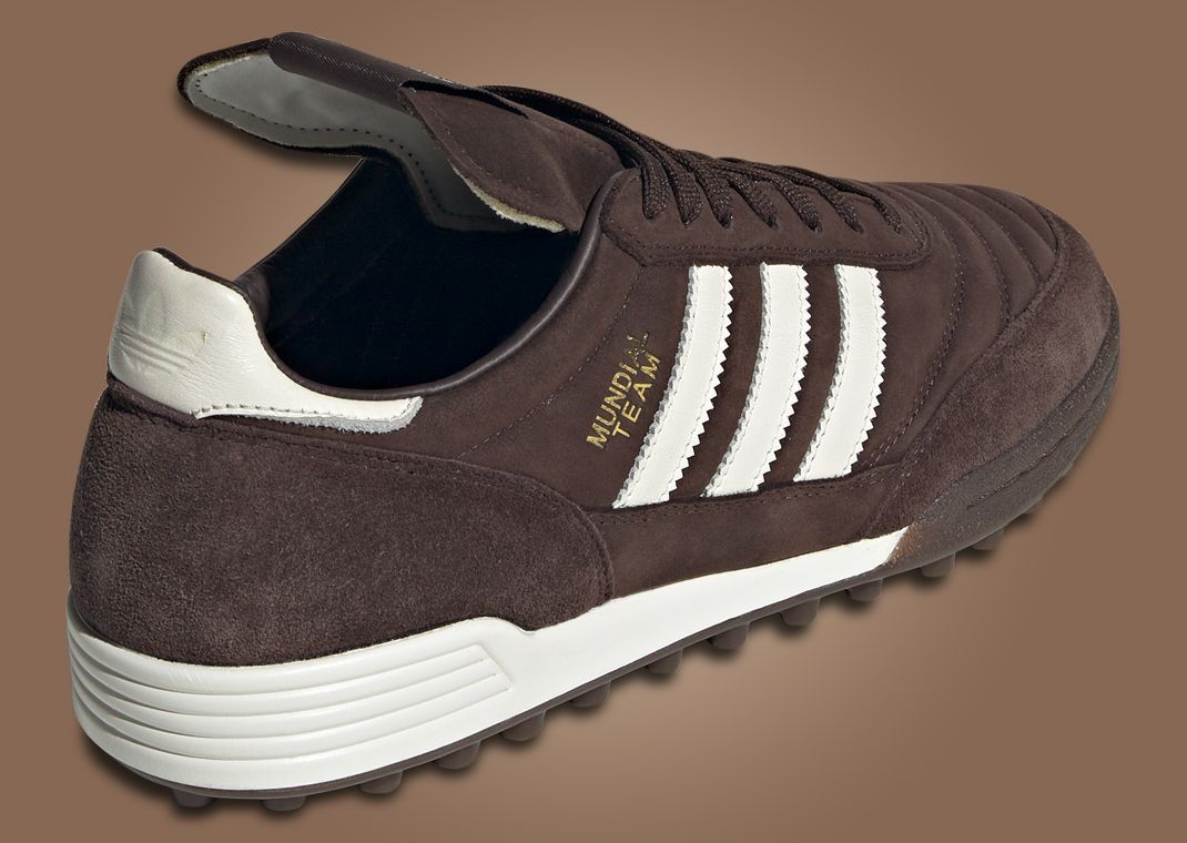 adidas Mundial Team Brown Heel Angle