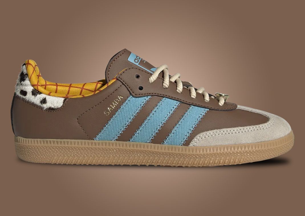Toy Story x adidas Samba OG Woody (GS) Lateral