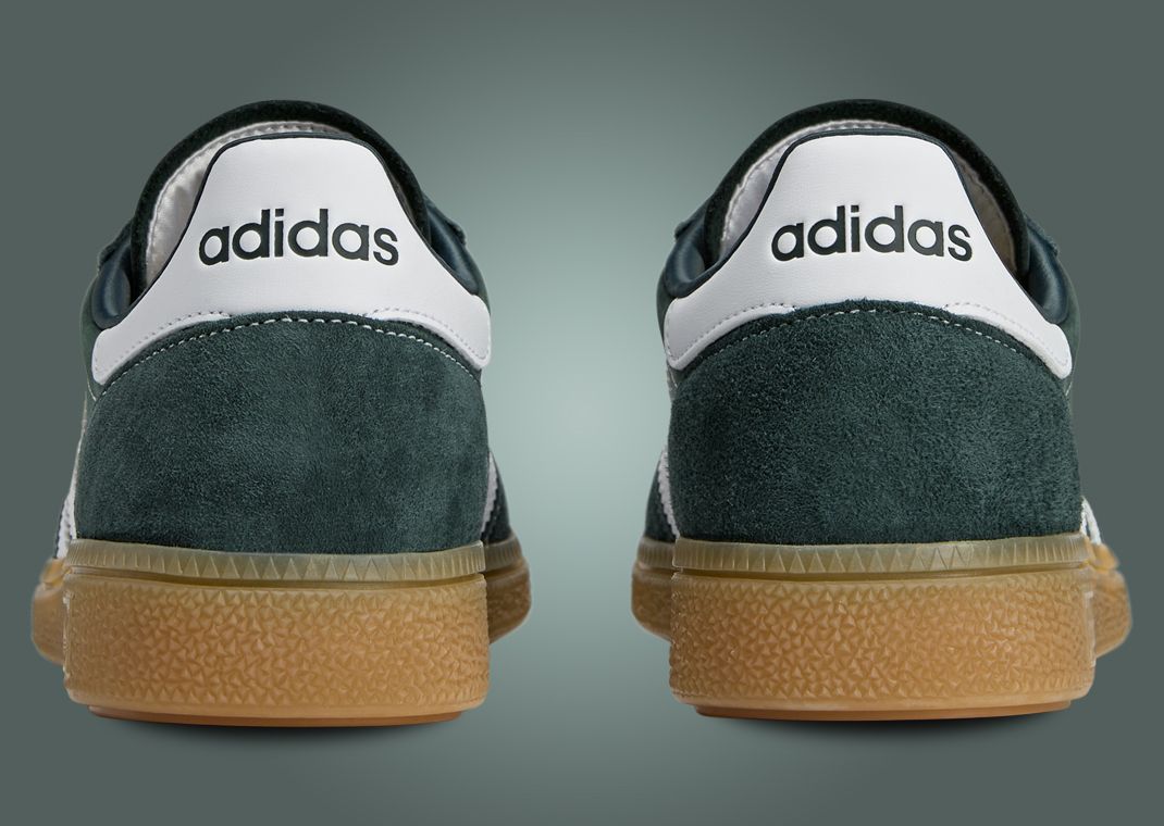 Sporty & Rich x adidas Handball Spezial Dark Green Heel