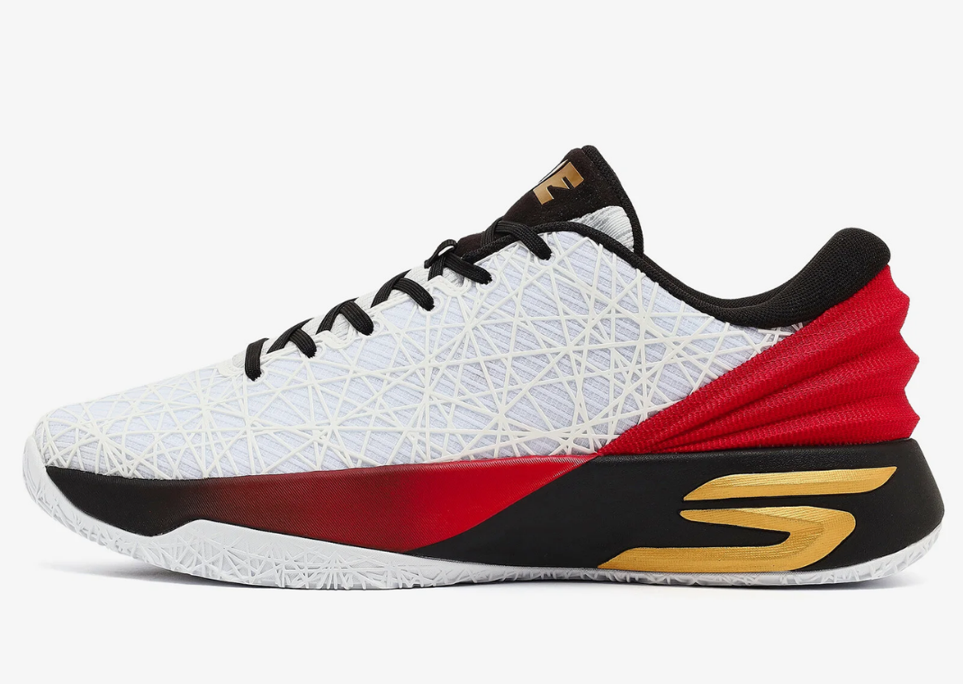 Skechers SKX JE 1 White Red Gold - Lateral