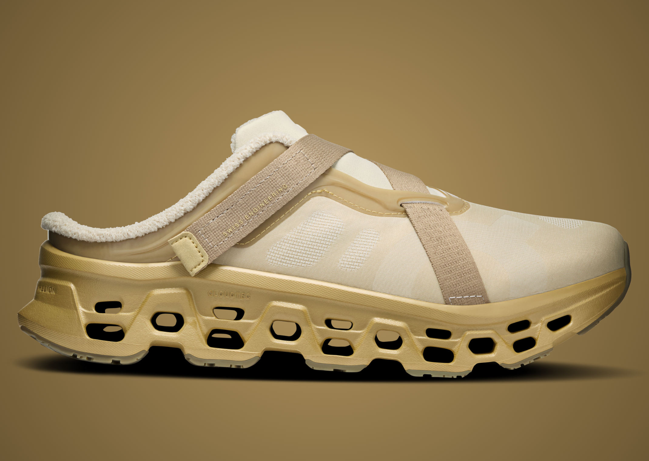 FKA Twigs x On Cloudmonster 3 Mule Loess - Medial
