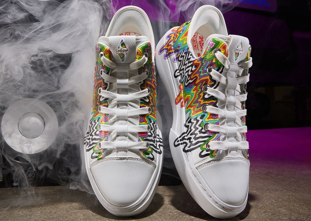 Snoop Dogg x Jen Stark x Skechers Snoop One White Top