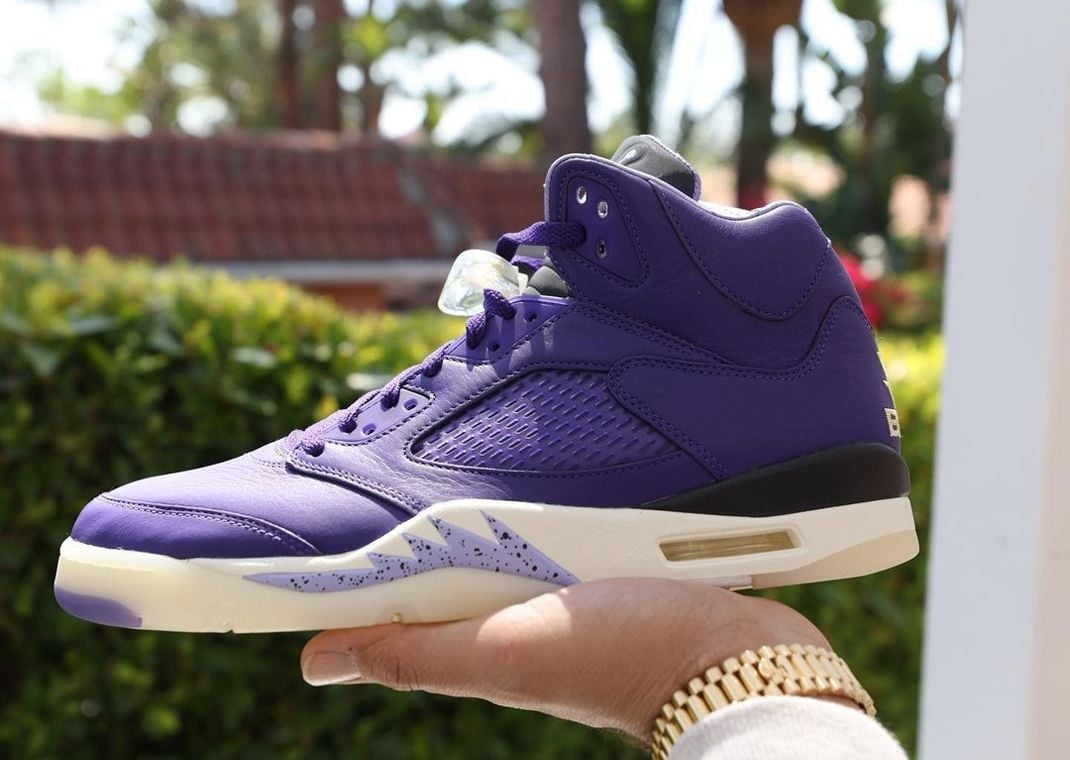 DJ Khaled x Air Jordan 5 Retro We The Best "Purple"