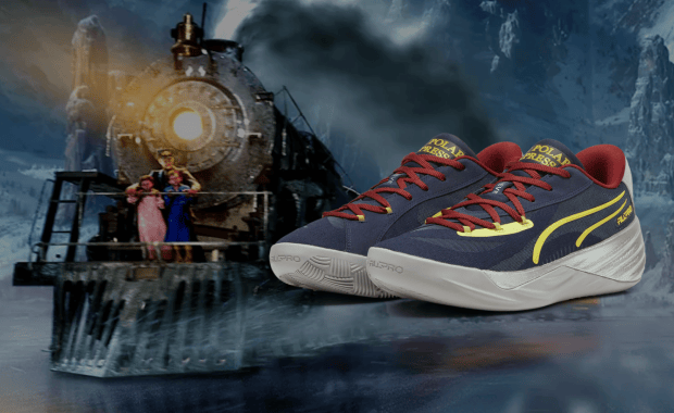 The Polar Express x Puma All-Pro Nitro