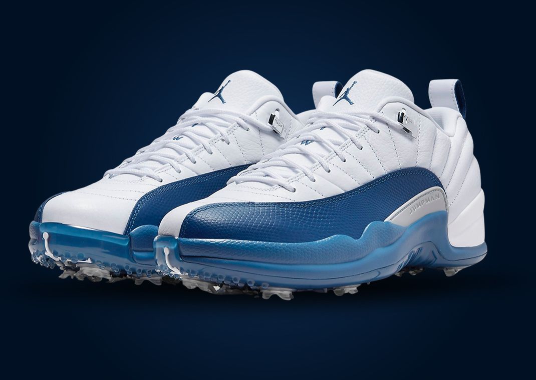 Air Jordan 12 Retro Low Golf French Blue