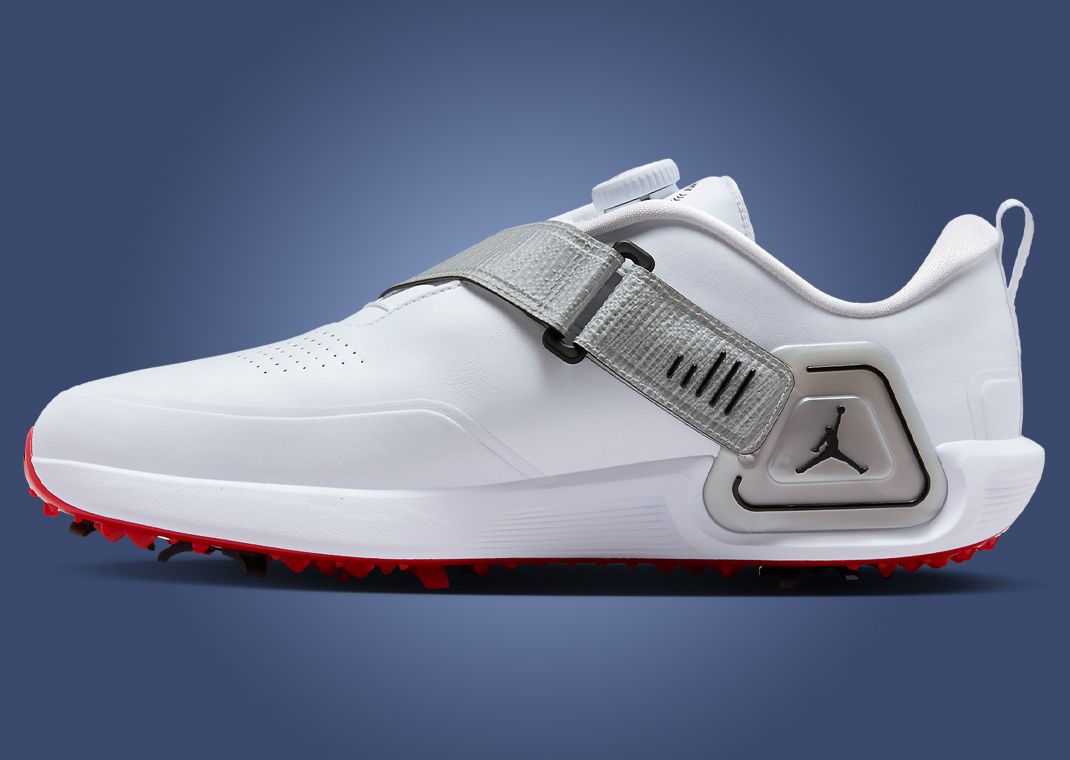 Jordan Air Rev White Metallic Silver Medial
