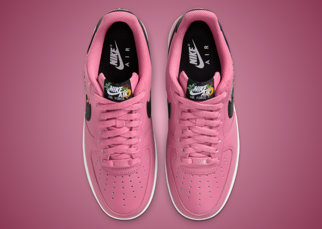 Nike Air Force 1 Low PRM Accepting All Flowers Peony - Top