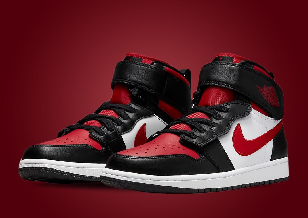 Air Jordan 1 High Flyease Black Fire Red