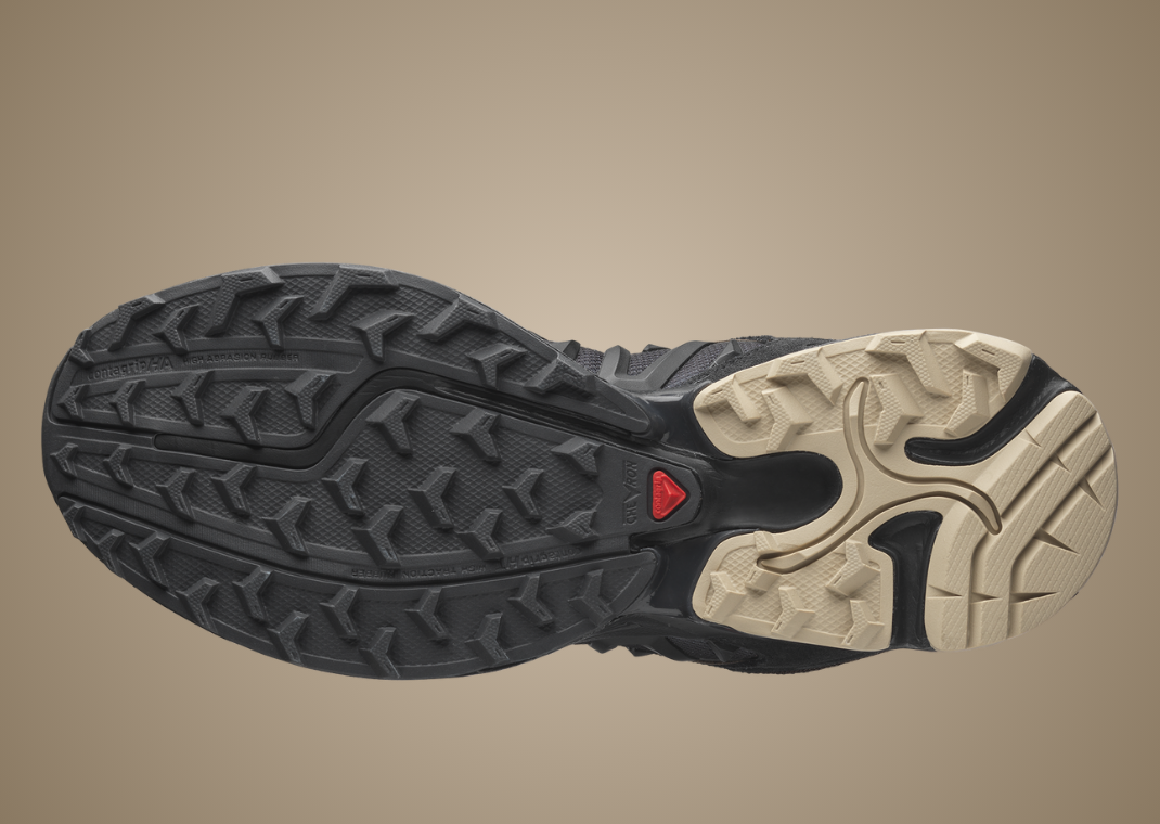 Aries x Salomon XT Whisper Black Earth Brown - Bottom
