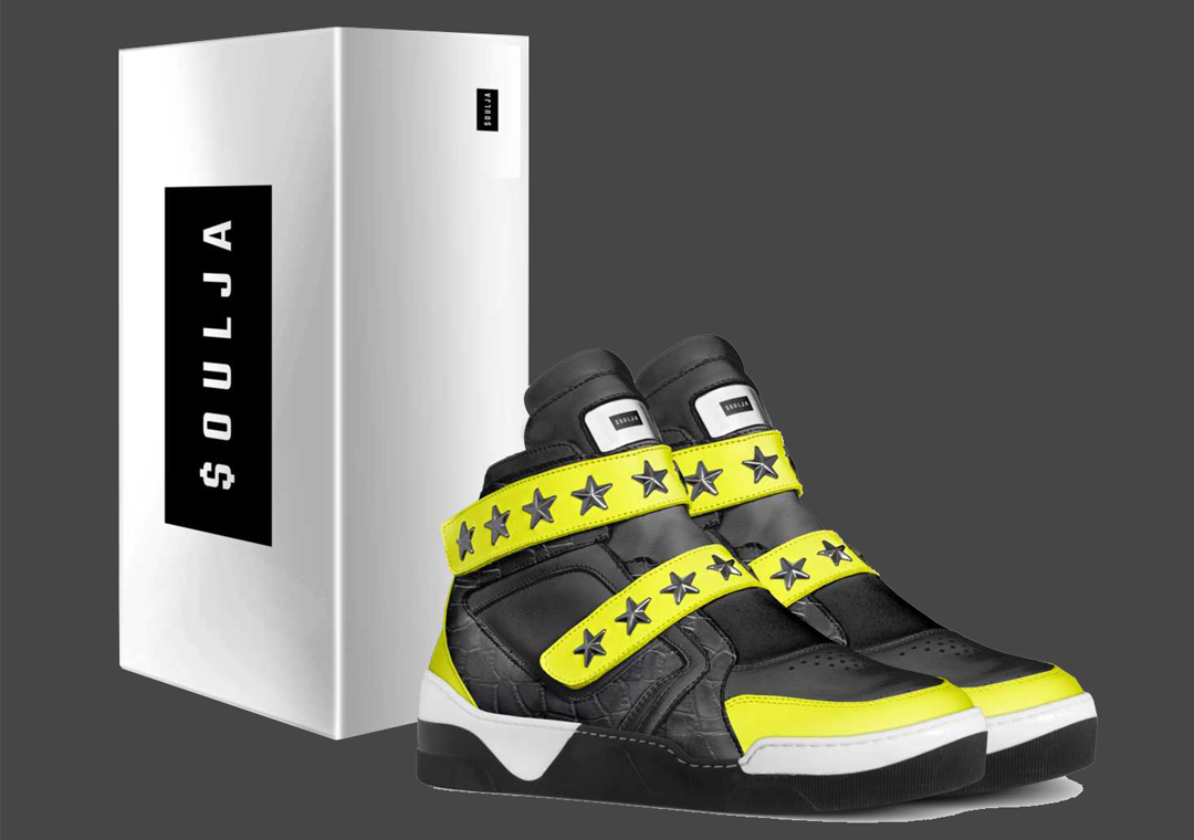 Soulja Stars Fashion Stars Hi "Black Yellow"