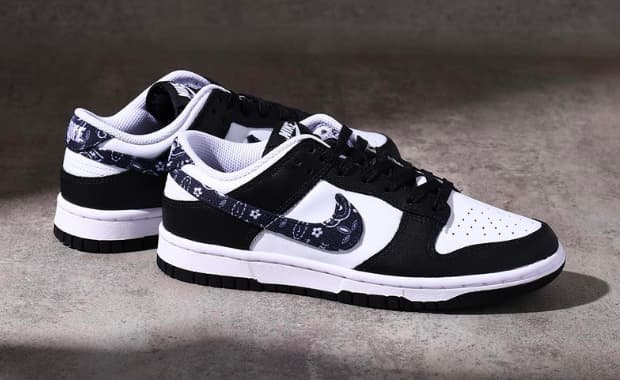 Another Paisley Printed Nike Dunk Low In Black Is On The Way