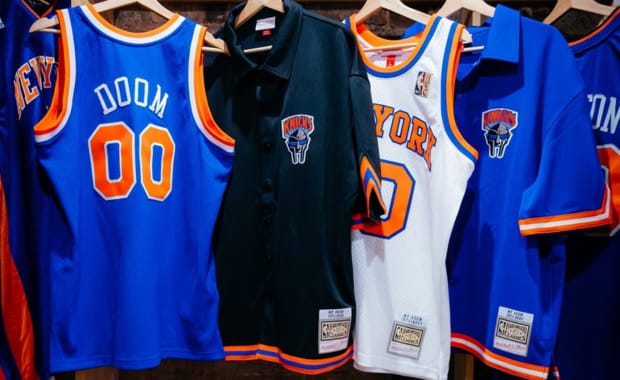 NY Knicks Partner with MF DOOM’s Estate for Metalface Hoops Clothing Collection 