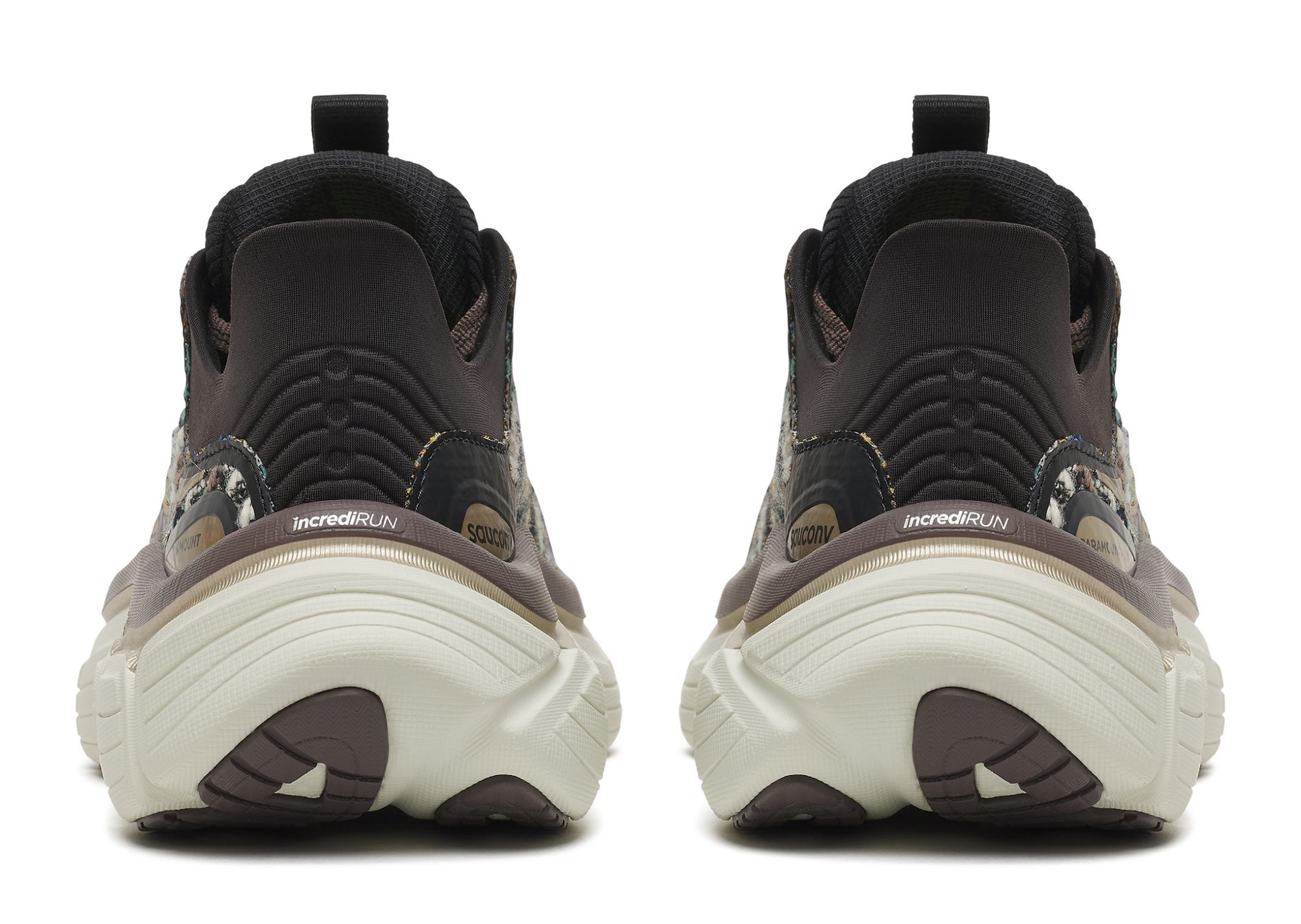 Saucony Paramount Max Sweater Weather Heel
