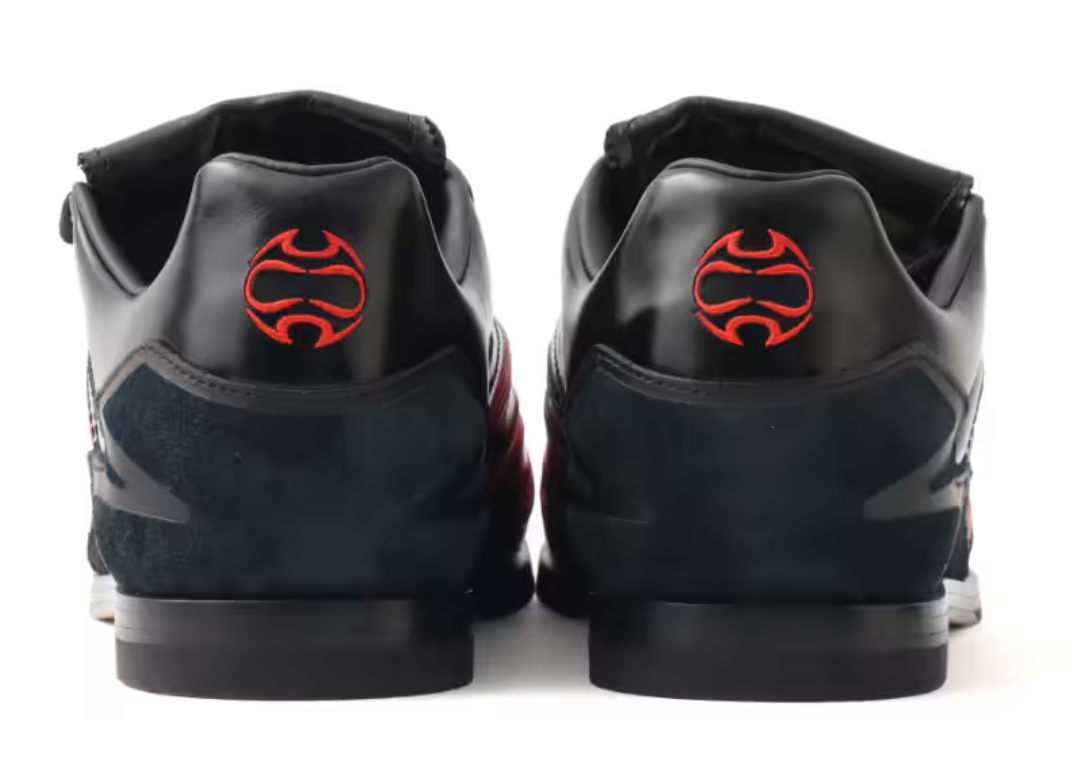 adidas Predator Bowling Shoe Black Red - Back