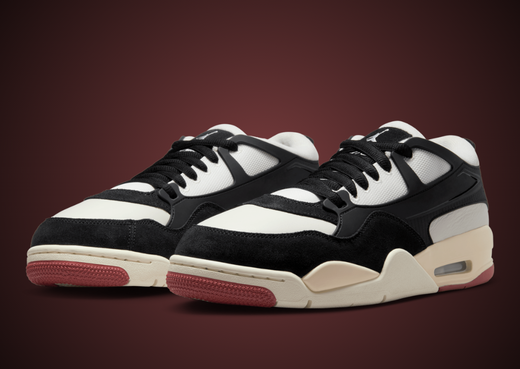 Air Jordan 4 RM Sail Black Canyon Rust Angle
