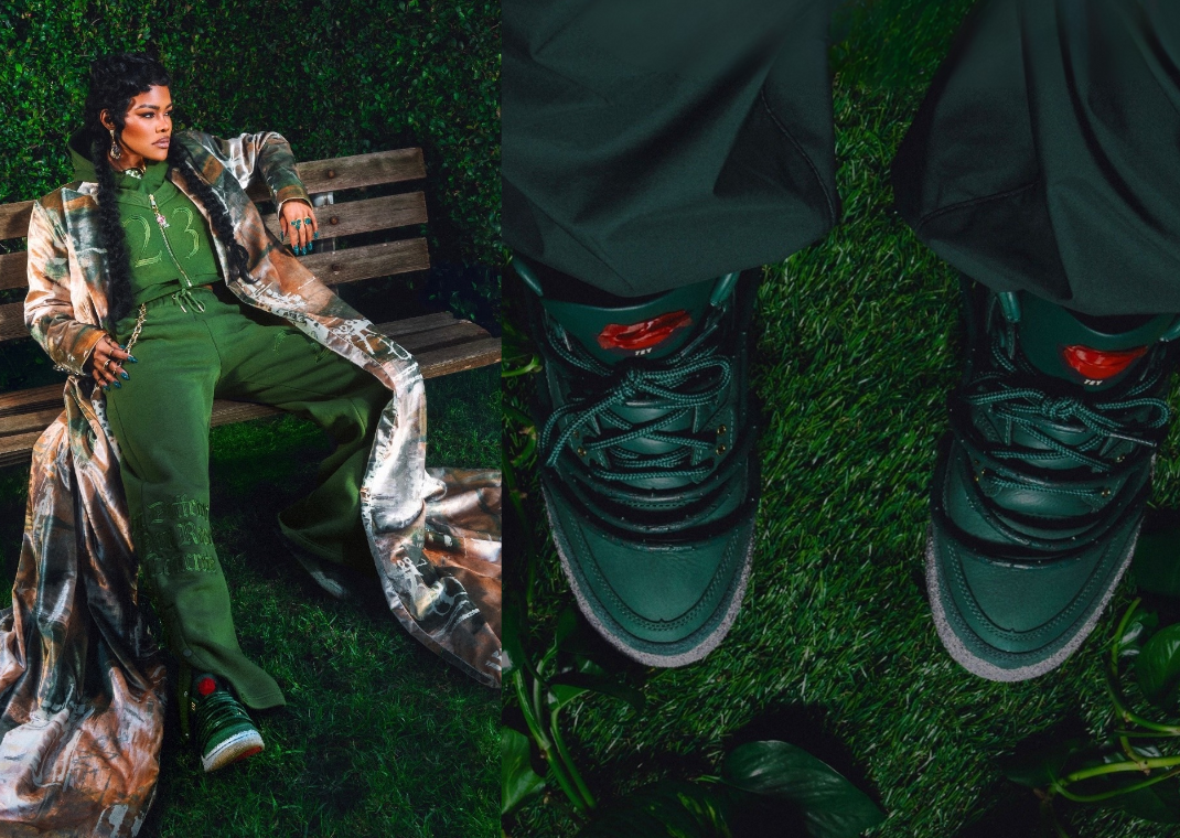 Teyana Taylor x Air Jordan 3 Retro Concrete Rose