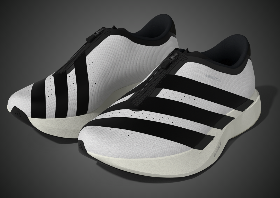 adidas Adizero Evo SL Zip Black Angle