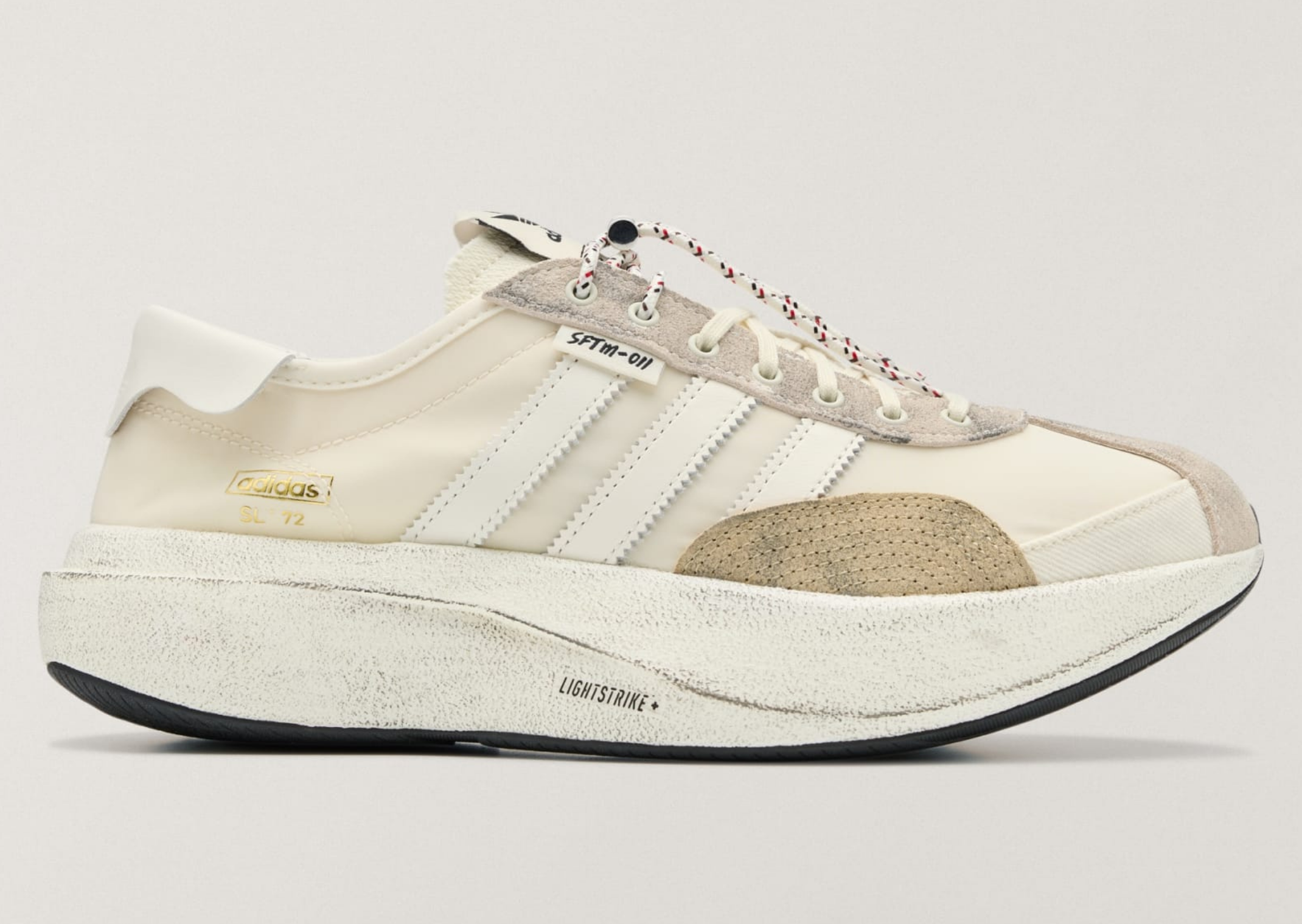 SFTM x adidas SL72 Pro Off White - Lateral