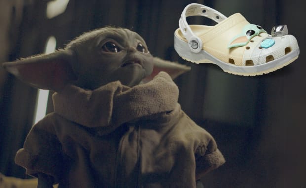 The Disney x Crocs Classic Clog Mandalorian Releases April 2024