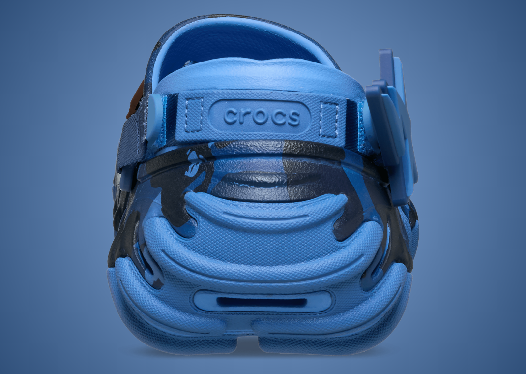 BAPE x Crocs Echo RO Clog Navy Heel
