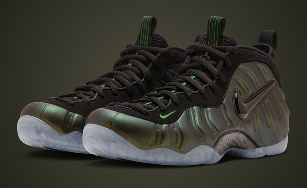 nike air foamposite pro pine green