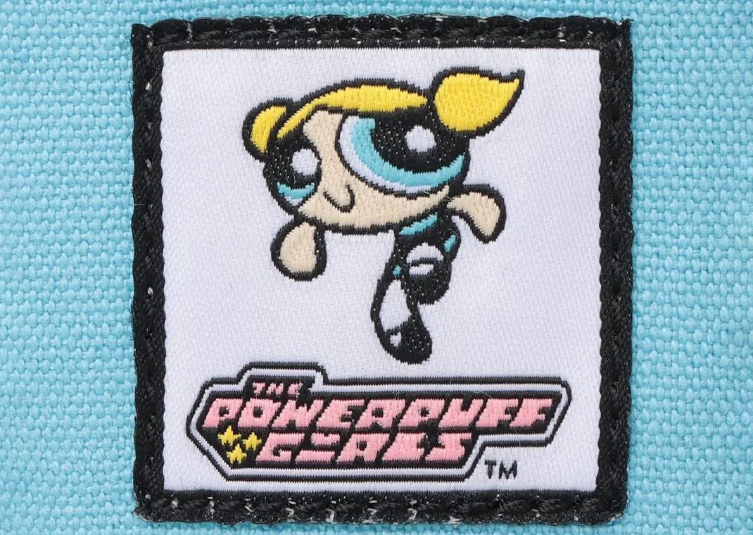 The Powerpuff Girls x Converse All-Star Light PLTS Hi Bubbles (GS) Tag