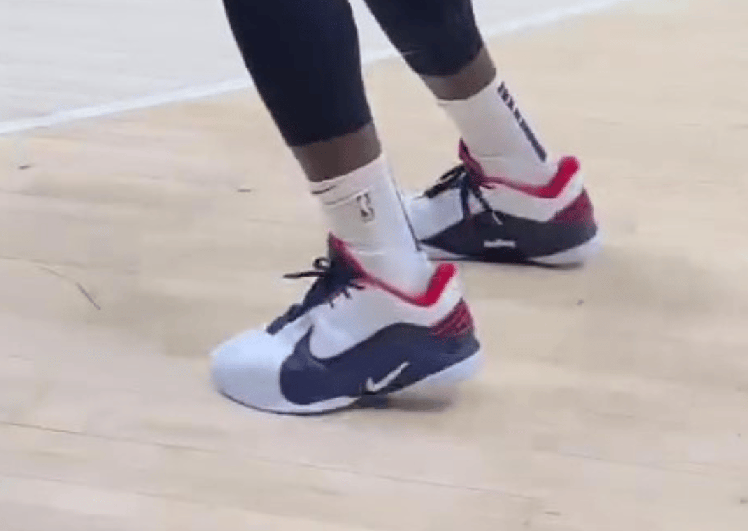 LeBron James Debuts the Nike LeBron 22 during Team USA Olympic Practice