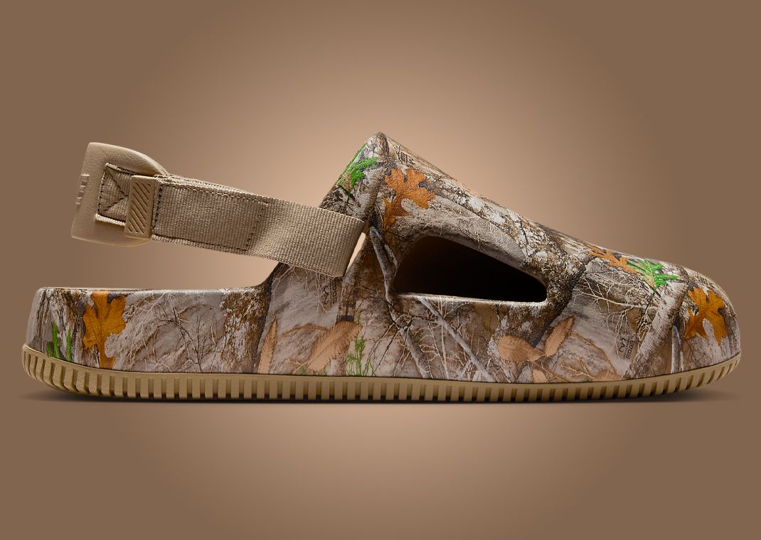 Nike Calm Mule Realtree Camo Medial Left