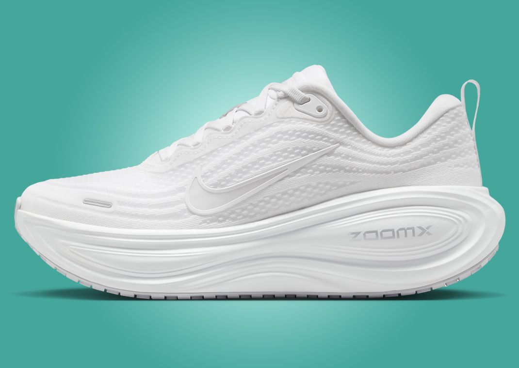 Nike Vomero Plus Triple White (W) Lateral