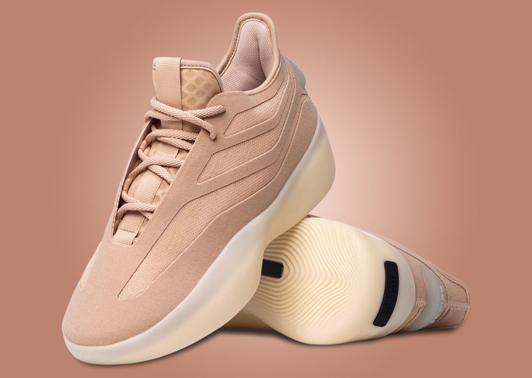adidas Fear of God Athletics Basketball 2 Ash Pearl Angle