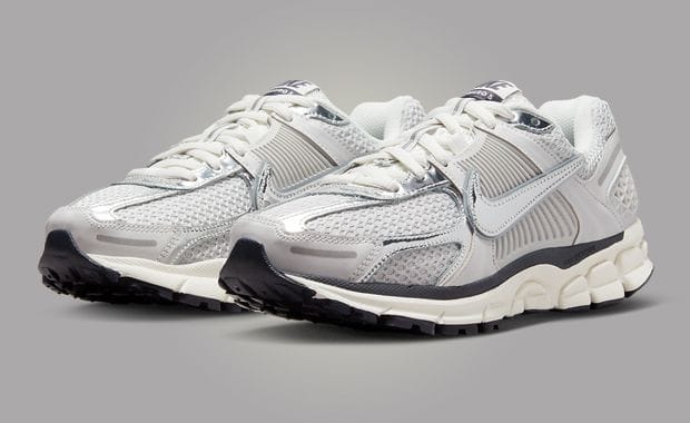The Women's Nike Zoom Vomero 5 Photon Dust Chrome Releases March 2024