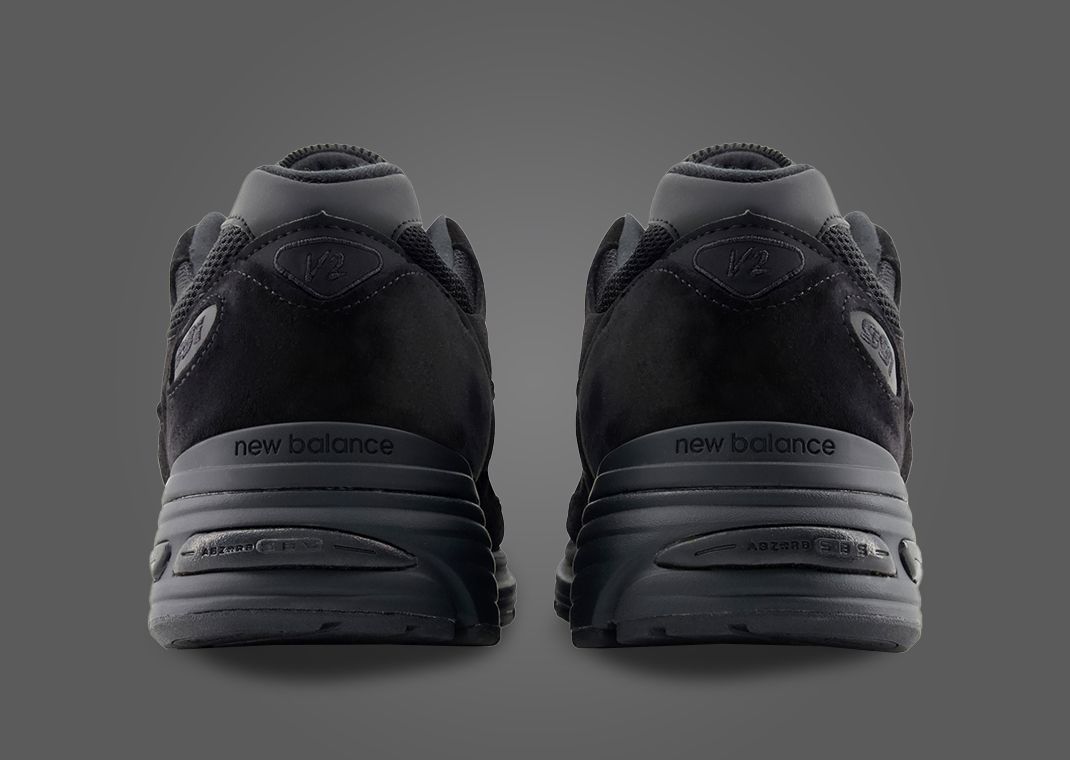 The New Balance 991v2 Made in UK Triple Black Releases in 2025