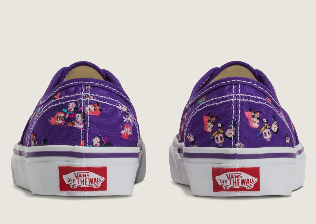 K-Pop Demon Hunters x Vans Authentic Purple (GS) - Back