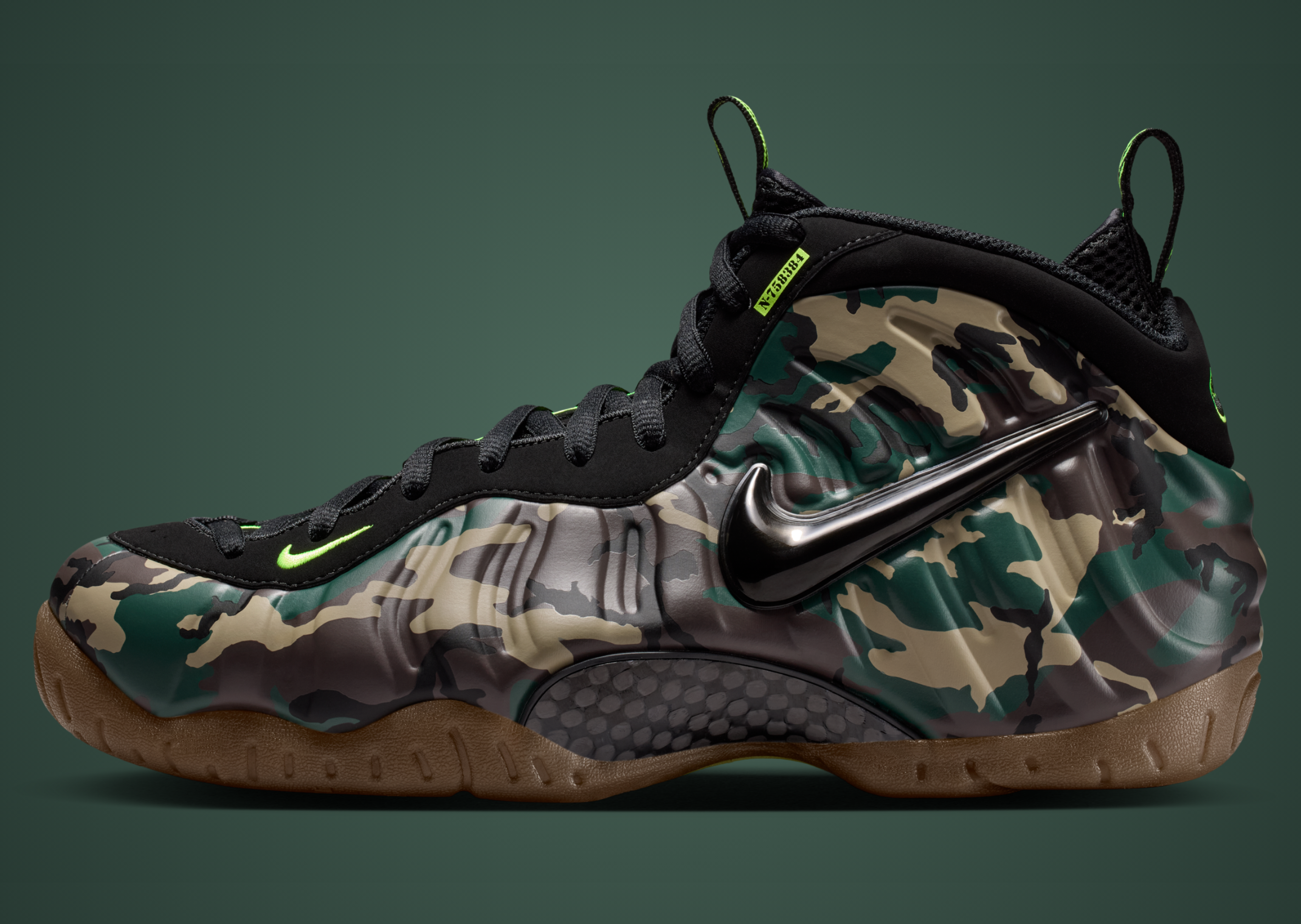 Nike Air Foamposite Pro Camo Lateral